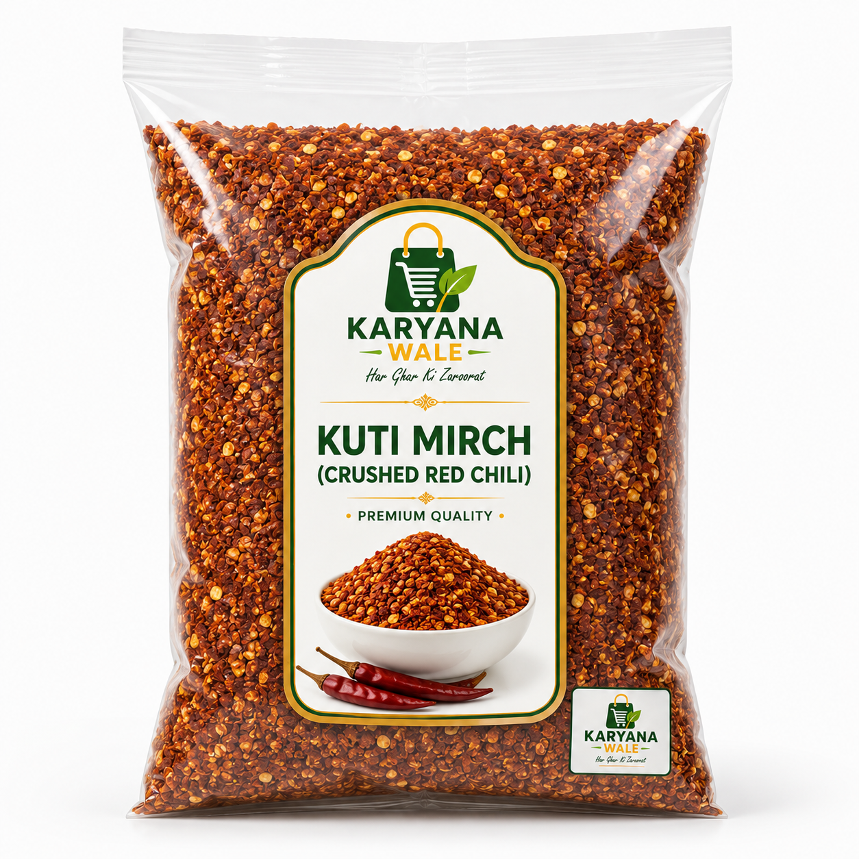 Kuti Mirch (Crushed Red Chili)