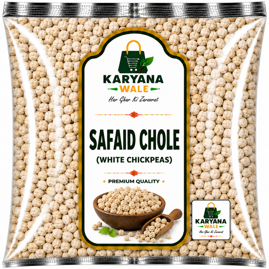 Safaid Chole (White Chickpeas)
