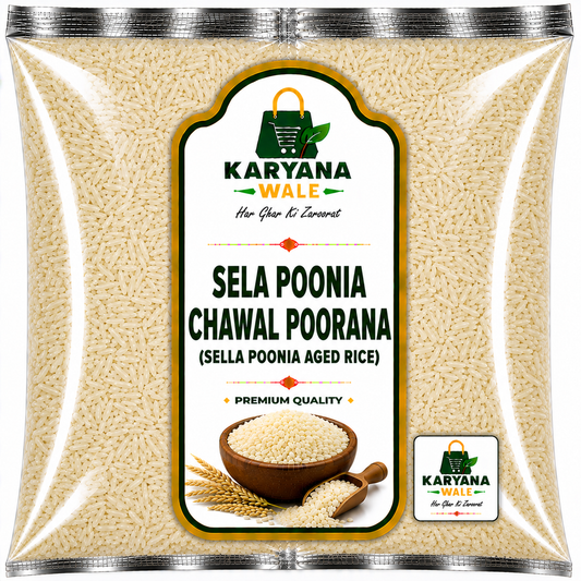 Sela Poonia Chawal Poorana (Sella Poonia Aged Rice)